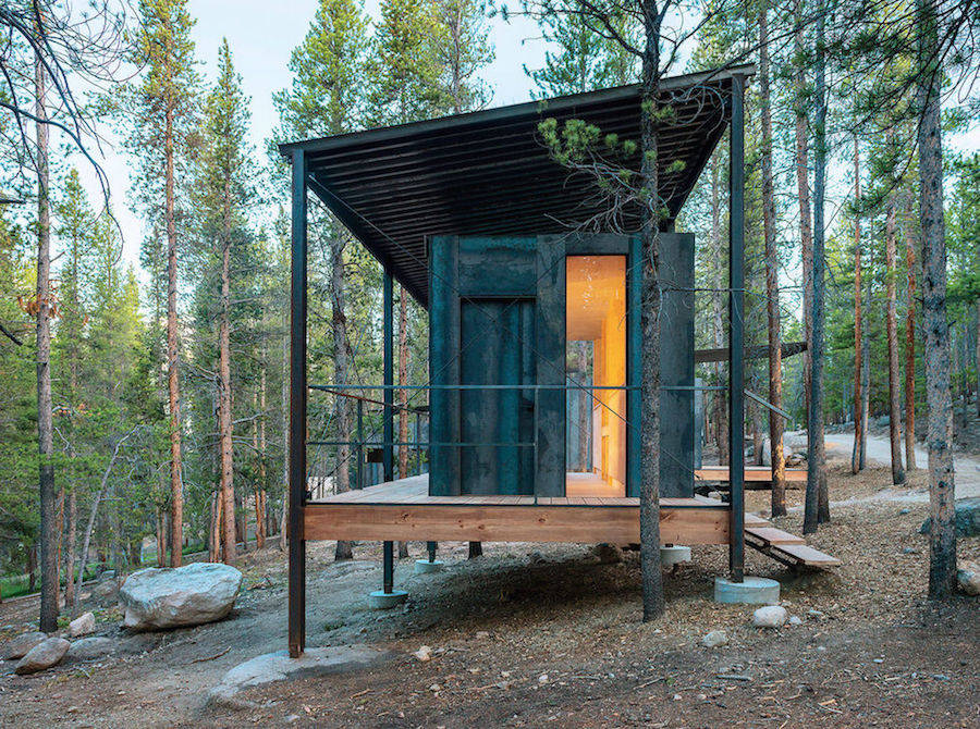 Micro Wooden Cabins in Colorado