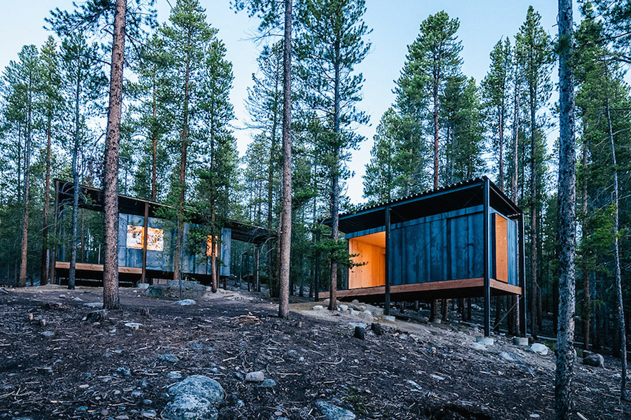 Micro Wooden Cabins in Colorado5 Media