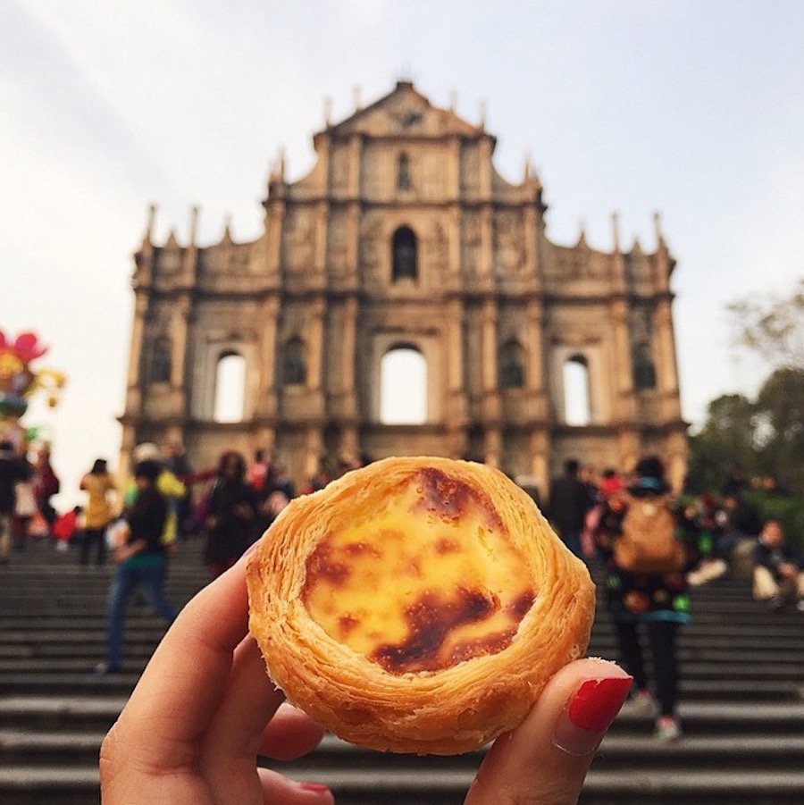 Portuguese eggtart in Macau