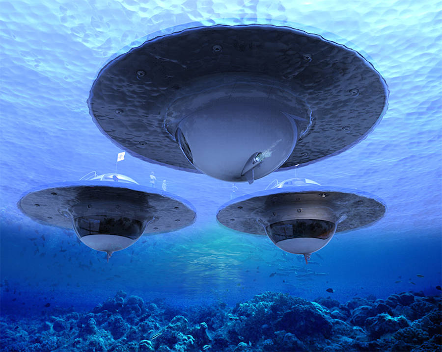 UFO Boat Concept