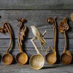 Wooden Spoons Carved in Form of Animals1