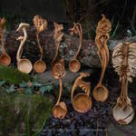 Wooden Spoons Carved in Form of Animals12