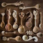 Wooden Spoons Carved in Form of Animals14