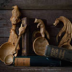 Wooden Spoons Carved in Form of Animals4