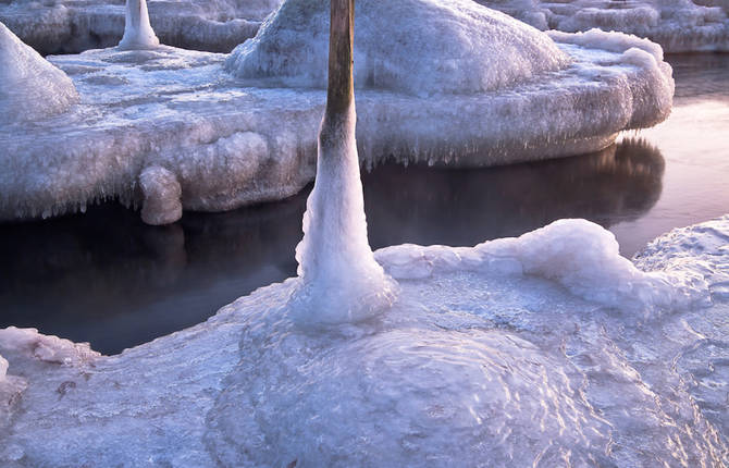 Beautiful Ice Photography in Sweden