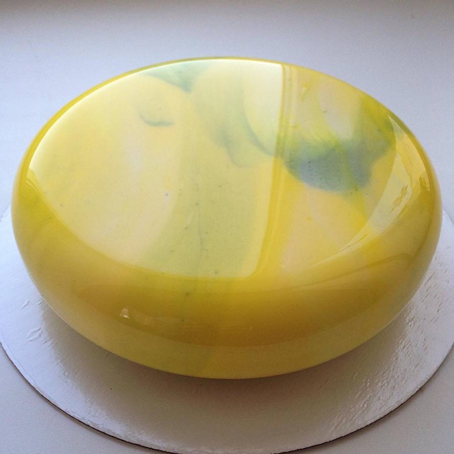 Perfect Shiny Glazed Marble Cake Media
