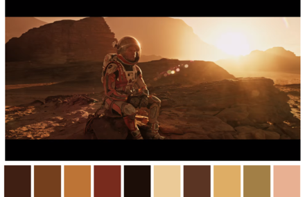 Color Charts Based on Movies