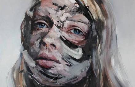 Dark Portraits Paintings Losing Their Identity