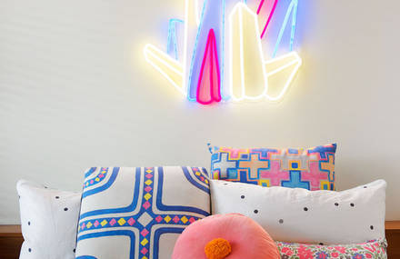 Neons Light Decoration Objects by Electric Confetti