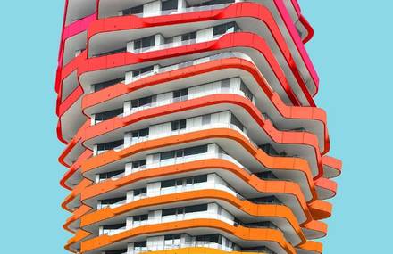 Vibrant & Colorful Architecture Photography