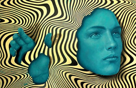 Psychedelic Portraits by Johnie Thornton