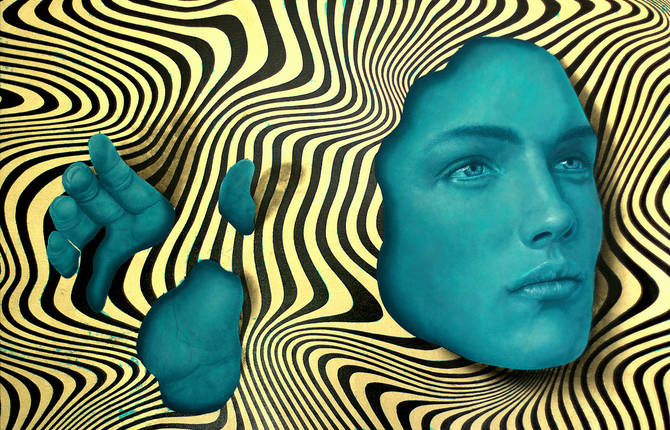 Psychedelic Portraits by Johnie Thornton