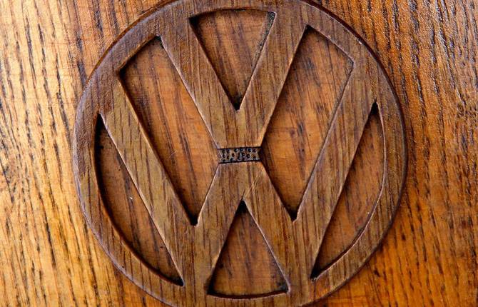 Wooden VW Beetle Replica