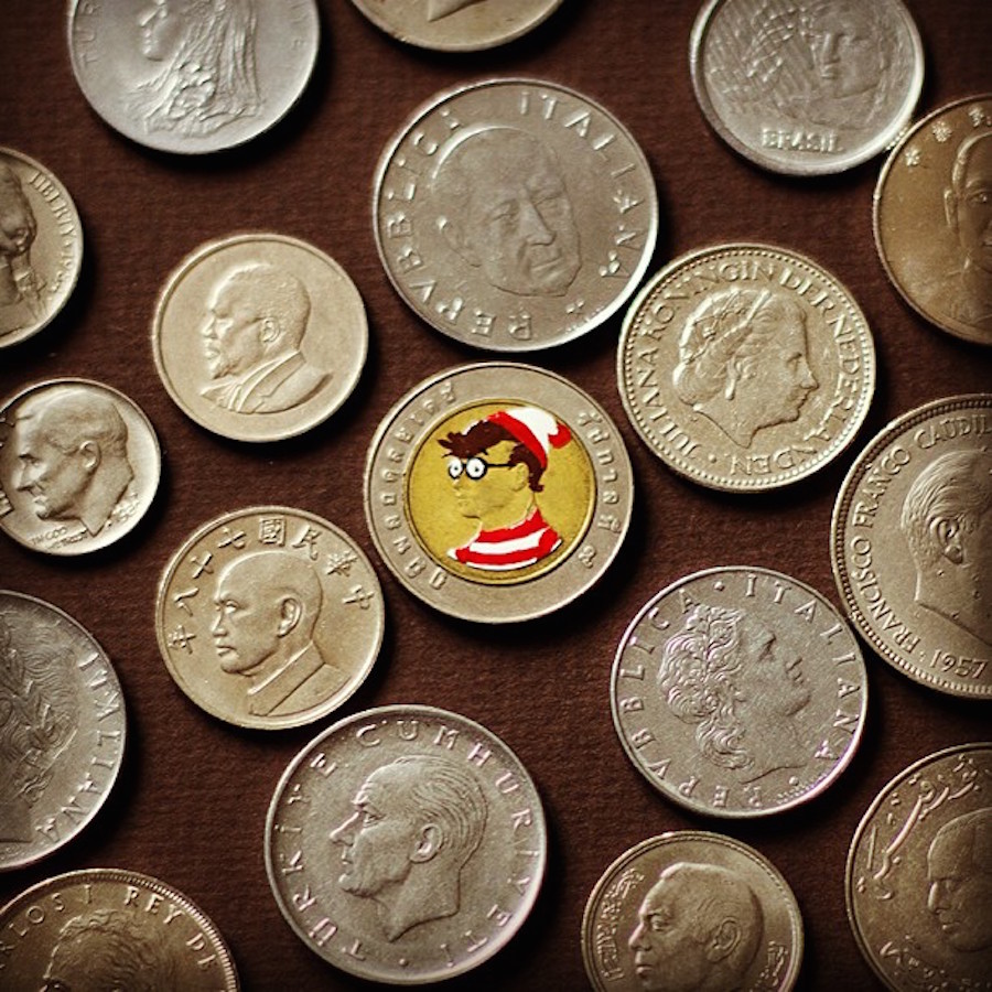 Coins Transformed in Pop Art Characters6