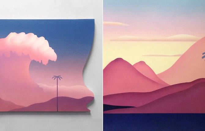 Colorful Summer Paintings by Maxwell McMaster