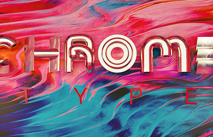 Metallic-Like 3D Artwork Alphabet – Fubiz Media