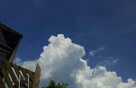 Nice Geometric Clouds by Hugo Livet