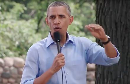 Obama’s Speeches singing One Dance of Drake