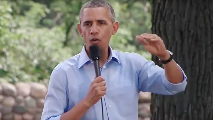 Obama’s Speeches singing One Dance of Drake