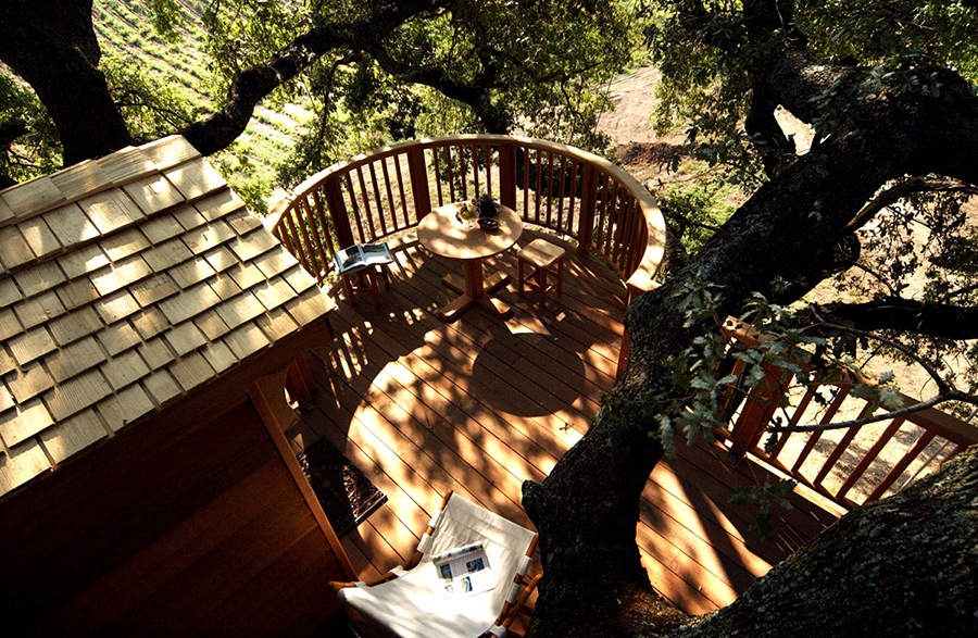 Wooden Tree House In Tuscany10 Fubiz Media