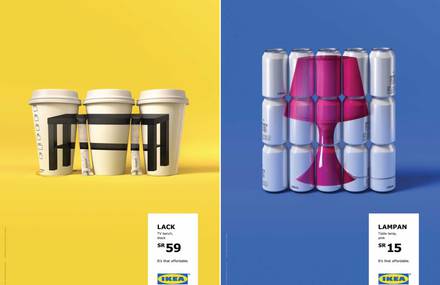 Clever IKEA New Ad Campaign