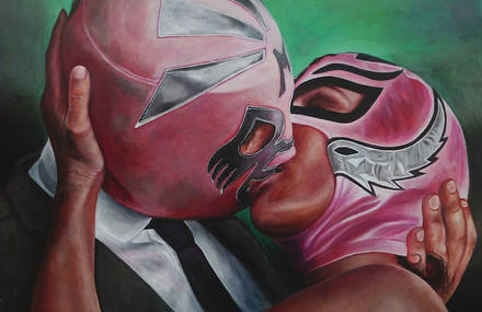 Masked People Alternative Paintings