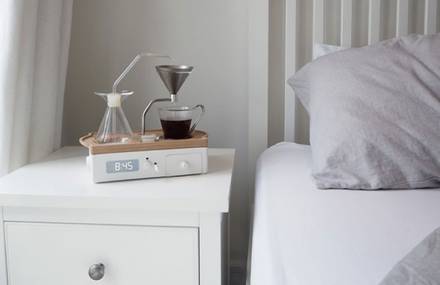 Clever Coffee & Tea Alarm Clock