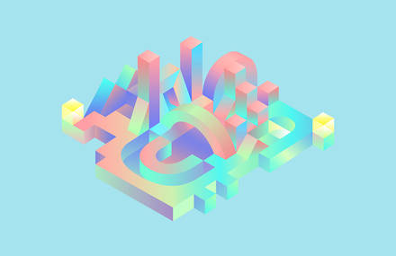 Vibrant & Colorful Twisted Geometry
