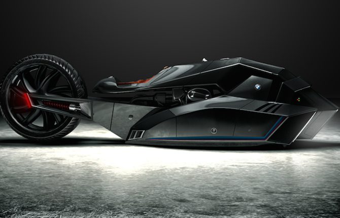 Brand New BMW Titan Concept Motorbike