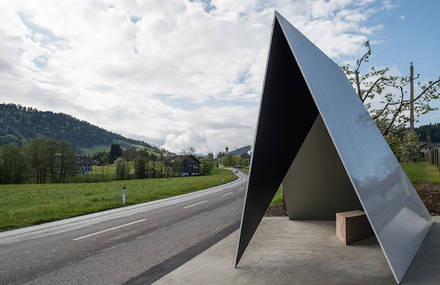 Creative Architectural Bus Stops in Austria
