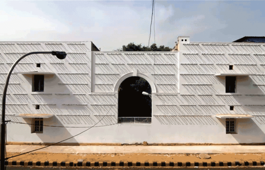 Creative and Smart Typographic Sundial in India