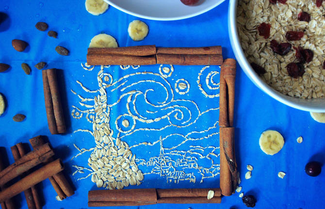 Masterpieces Made of Oat Flakes