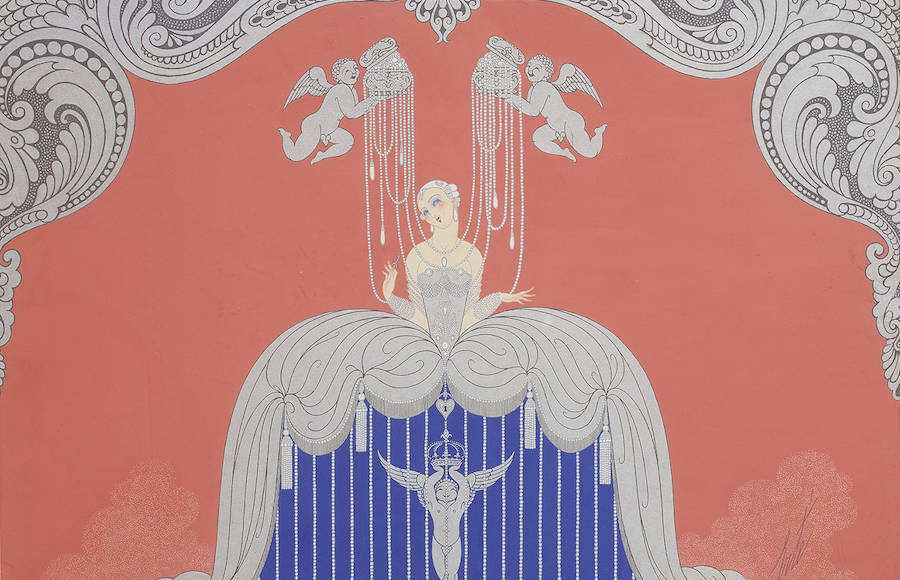 The Iconic Art Deco Drawings of Erté