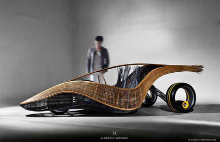 Futuristic Prototype of a Vegetal Car