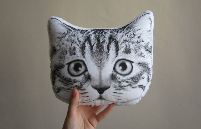 Cute Handpainted Animal Pillows