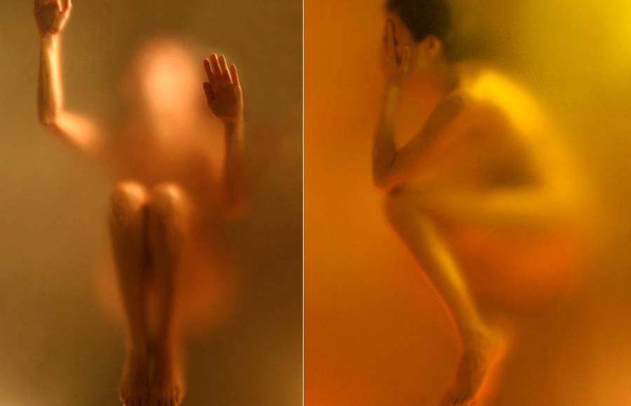 Frozen-like and Misty Nude Photography
