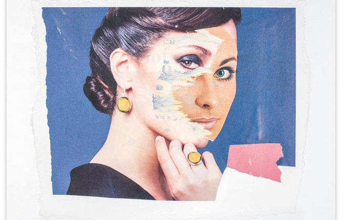 Recomposed Portraits with Fashion Magazine Pages