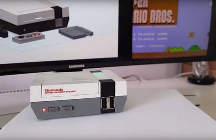 3D Printed Mini Playable NES Classic Console