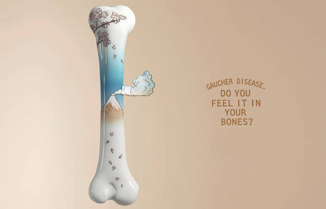 Delicate Awareness Campaign for Gaucher Disease
