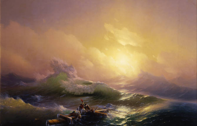 The 200 Years Restrospective Exhibition of Aivazovsky