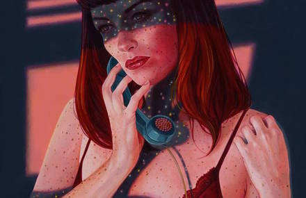 Odd Dystopian Paintings by Casey Weldon