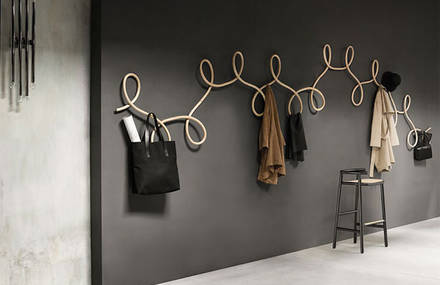 Loop Coat Hanger inspired by Waltz Classical Dance