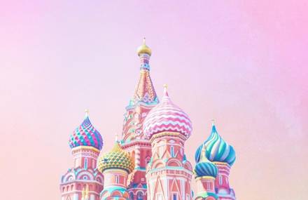 Candy-Colored & Pearly Pieces of Architecture