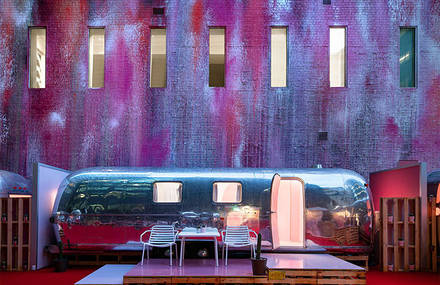 Arty and Vintage Hotel with American Airstreams