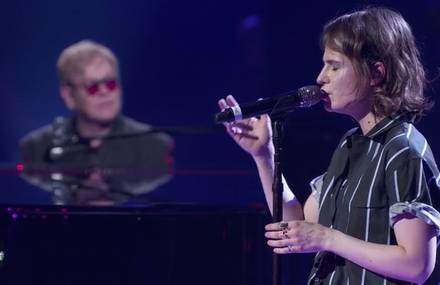 Christine and the Queens Performance with Elton John