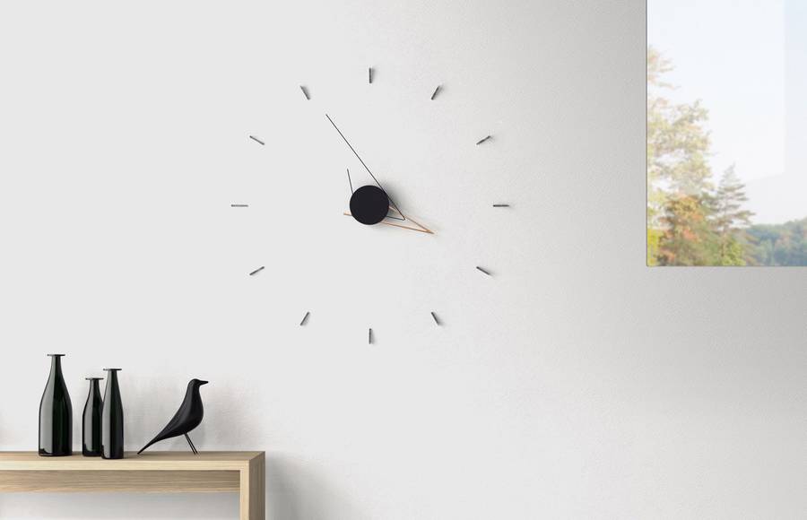 Sculptural Clock by Poetic Lab