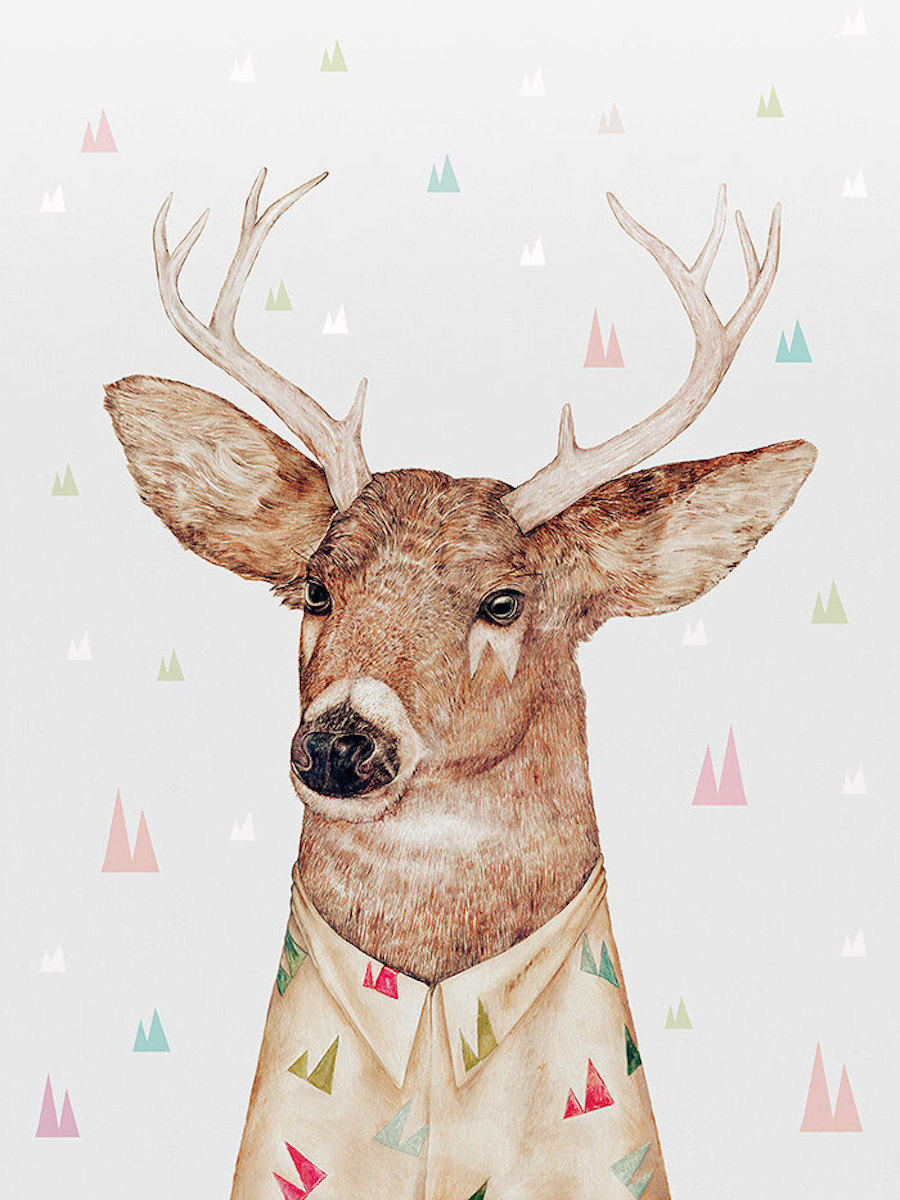 Trendy and Funky Animal Illustrations-11