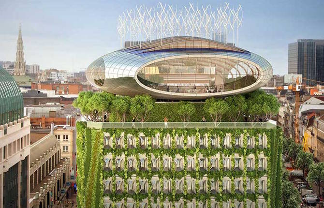 Botanical Center Project in Brussels