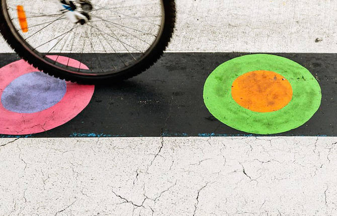 Madrid’s Crosswalks Turned into Colorful Artworks