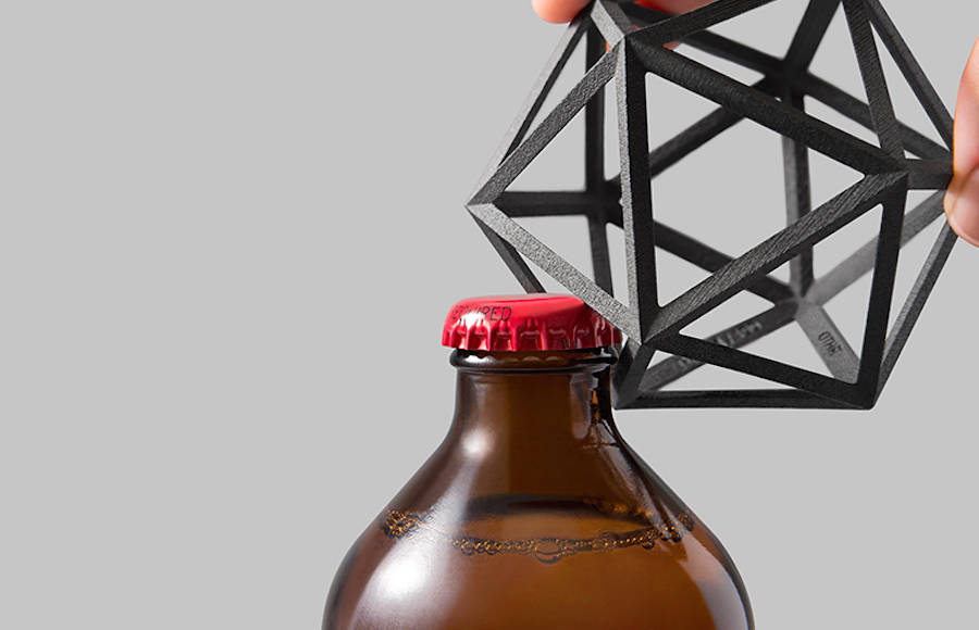 Geometrical Designed Bottle Opener